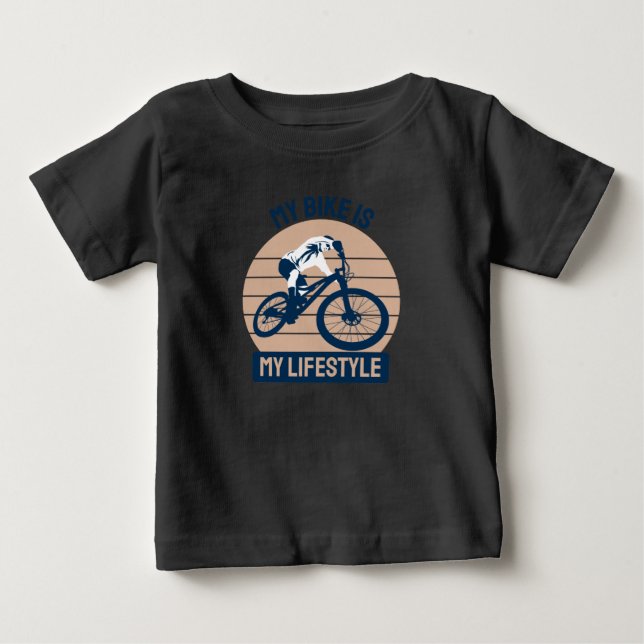 Camiseta Passo Bicicleta - A Minha Bicicleta É O Meu Estilo (Frente)