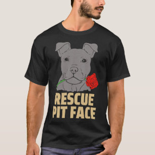 Camiseta Passo de Emergência Pitbull Enfrentando Engraçado