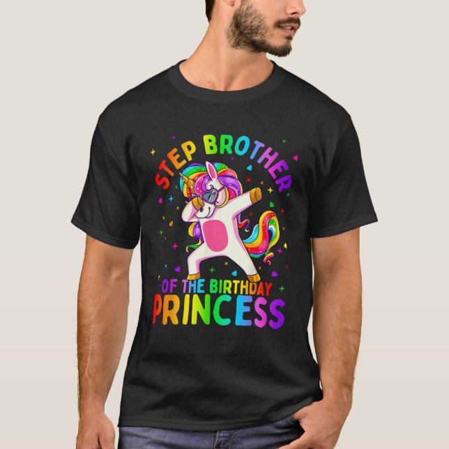 Camiseta Passo Irmão da Princesa de Aniversário Bentando (Frente)