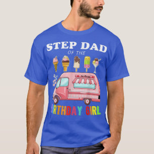Camiseta Passo Pai Do Dia De Aniversário Do Caminhão Sorvet