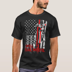 Camiseta Passo Pela Sombra Da Morte Não Receio Ev