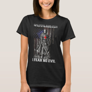 Camiseta Passo Pelo Vale Da Morte Eu Receio Não E