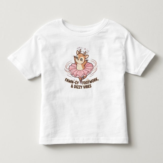 Camiseta Passos de Corça e Vibrações Tontas (Frente)