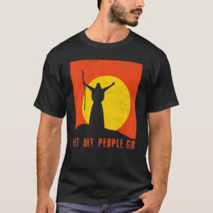 Camiseta Passover Deixe minhas Pessoas irem para a família