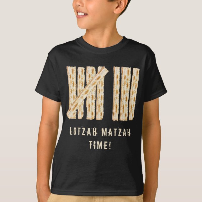 Camiseta Passover Lotzah Matzah 8 dias (Frente)