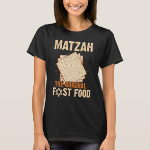 Camiseta Passover Matzah O Sedente De Refeição De Comida Rá
