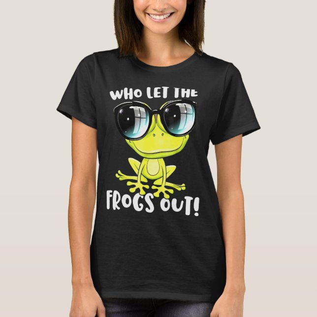 Camiseta Passover Que Deixou Os Sapos Sair (Frente)