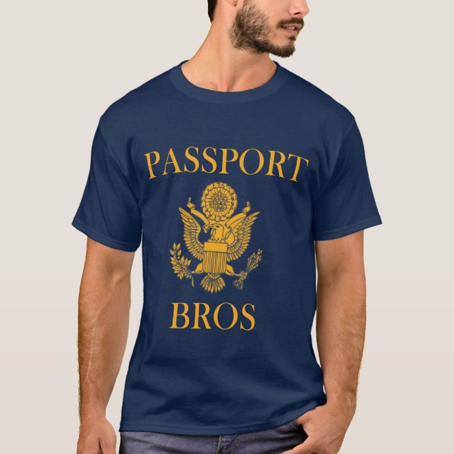 Camiseta Passport Bros (Frente)