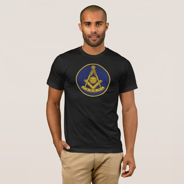 Camiseta Past Master Lodge Freemasonry Masonry (Frente Completa)