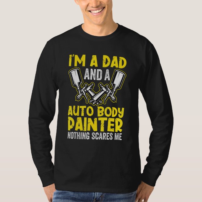 Camiseta Pasta automotiva de spray de tinta automática para (Frente)