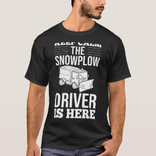 Camiseta Pasta de Neve Trator de Máquina de Tração de Neve