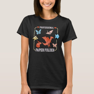 Camiseta Pasta de papel profissional Artista dobrável japon