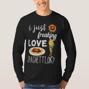 Camiseta Pasta italiana, Eu Só Paguei Amor Spaghett