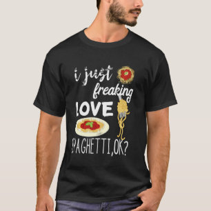 Camiseta Pasta italiana, Eu Só Paguei Amor Spaghett