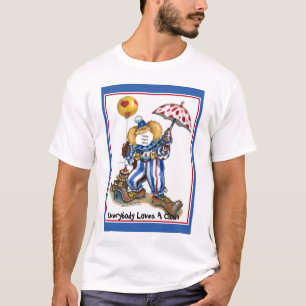 Camiseta Pasta-UM-Cara no palhaço