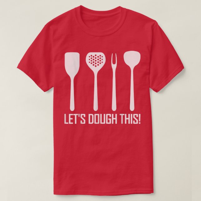 Camiseta Pastas Fazendo Utensílios Vamos De Assar De Codifi (Frente do Design)