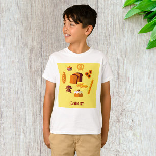 Camiseta Pastas para pães e doces