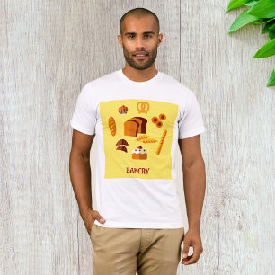 Camiseta Pastas para pães e doces