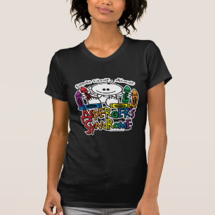 Camiseta Pastéis da síndrome de Asperger