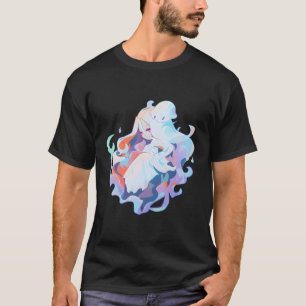 Camiseta Pastel Anime Ghost