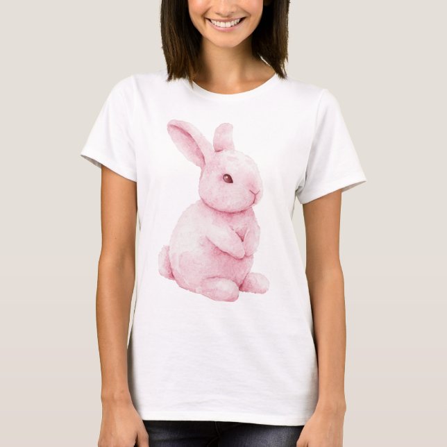Camiseta Pastel Bunny Bliss (Frente)