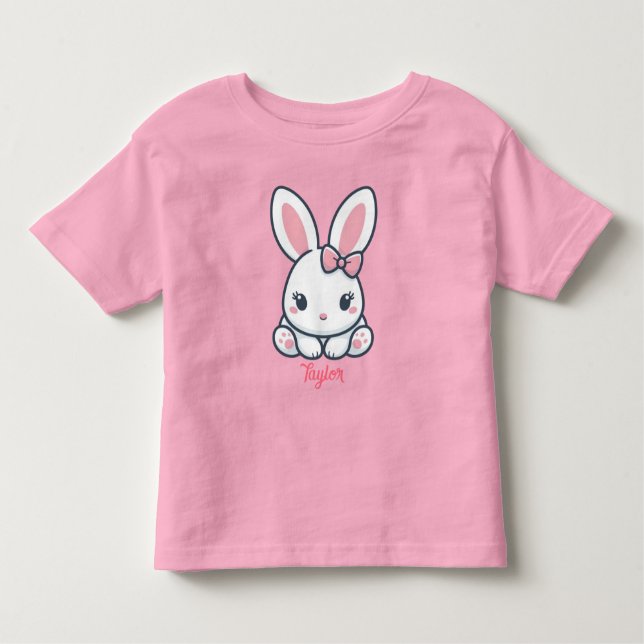 Camiseta Pastel Bunny Charm (Frente)