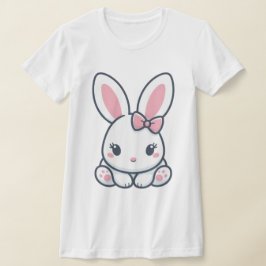 Camiseta Pastel Bunny Charm