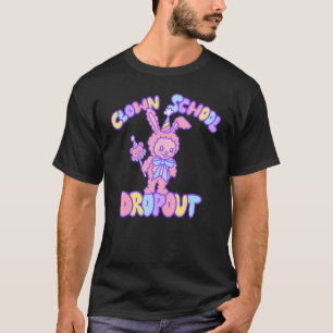 Camiseta Pastel Clowcore Pastel Gótico Vintage Bebês
