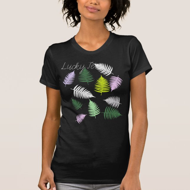 Camiseta Pastel Colors Lucky Fern (Frente)