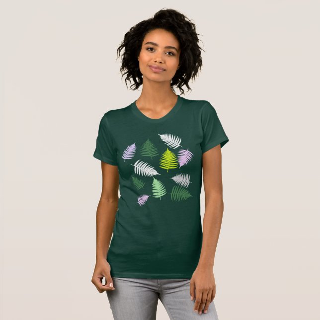 Camiseta Pastel Colors Lucky Fern (Frente Completa)