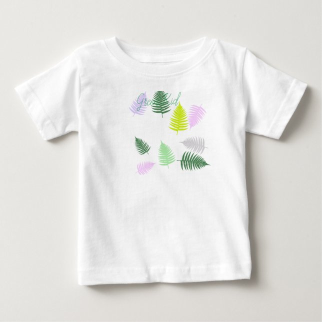 Camiseta Pastel Colors Lucky Fern (Frente)