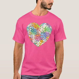 Camiseta Pastel Confetti Hearts
