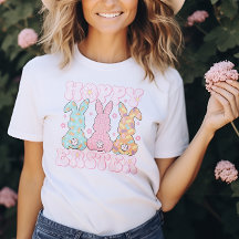 Pastel Cute Groovy Hoppy Coelhinhas