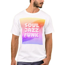 Camiseta pastel de Soul Jazz Funk