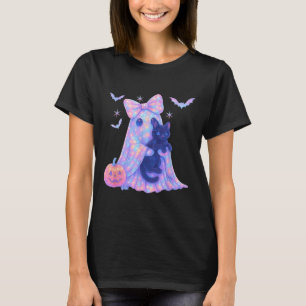 Camiseta Pastel Galaxy Ghost Halloween Girl Kids Ghost Coqu