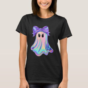 Camiseta Pastel Galaxy Ghost Halloween Girl Kids Ghost Coqu