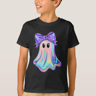 Camiseta Pastel Galaxy Ghost Halloween Girl Kids Ghost Coqu
