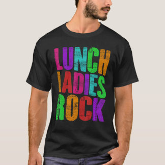 Camiseta Pastel Grunge Lunch Ladies Rock Cute de volta à es