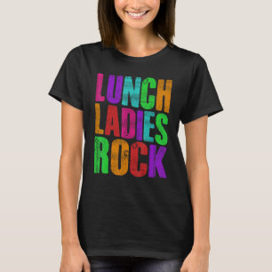 Camiseta Pastel Grunge Lunch Ladies Rock Cute de volta à es