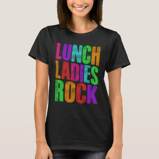 Camiseta Pastel Grunge Lunch Ladies Rock Cute de volta à es