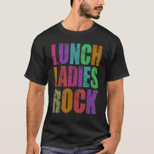 Camiseta Pastel Grunge Lunch Ladies Rock Cute de volta à es