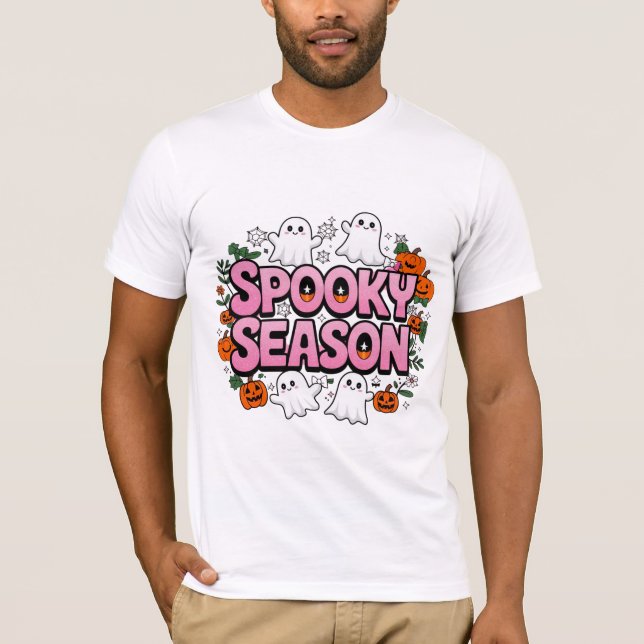 Camiseta Pastel Halloween Gift (Frente)