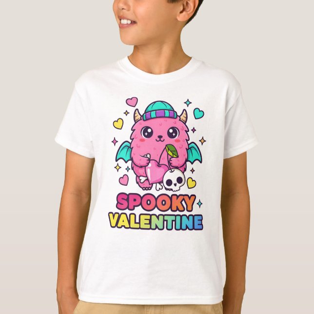 Camiseta Pastel Horror Valentine Shirt for Alt Fashion Fans (Frente)