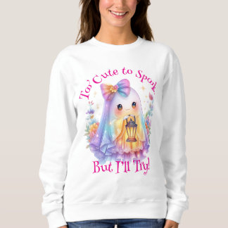 Camiseta Pastel Kawaii Ghost Women's Halloween