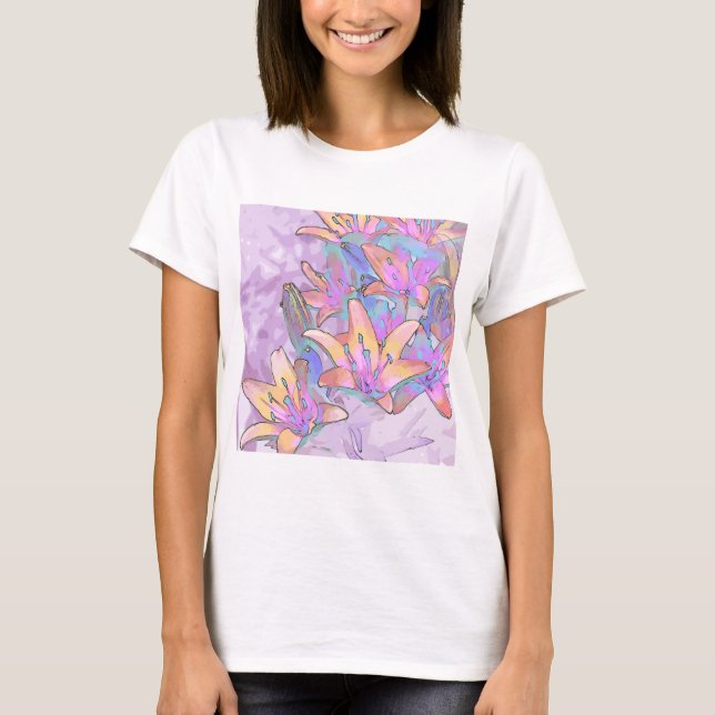 Camiseta Pastel Lily Love (Frente)