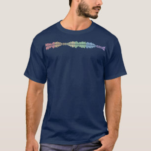 Camiseta Pastel Linhas Arco-Íris Sutil Orgulho LGBT Orgulho