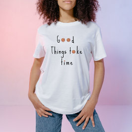 Camiseta Pastel Pink & Orange Daisy floral