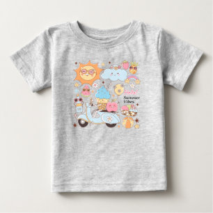 Camiseta Pastel Summer Vibes