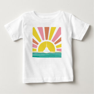 Camiseta Pastel T-38 Sunset
