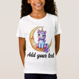 Camiseta Pastel Unicorn Girls' Tee